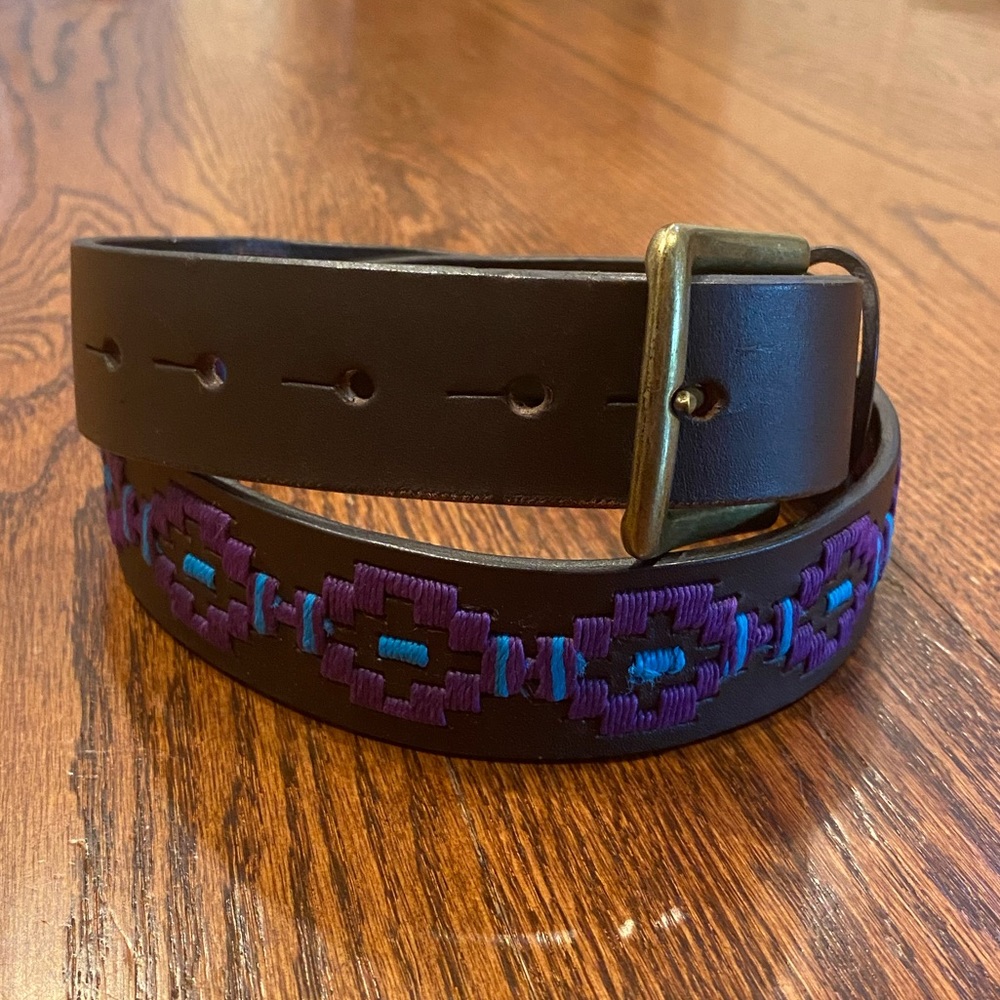 Polo by Carlos Diaz Belt